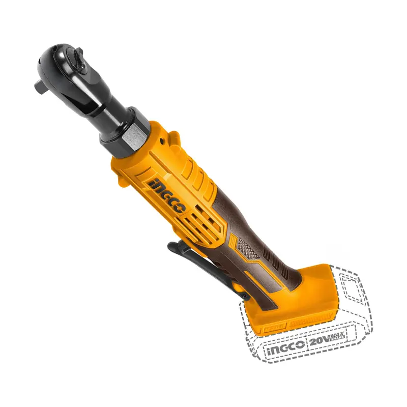 Ingco 20V Cordless Brushless 3/8" Ratchet Wrench With 2.0Ah Battery 1