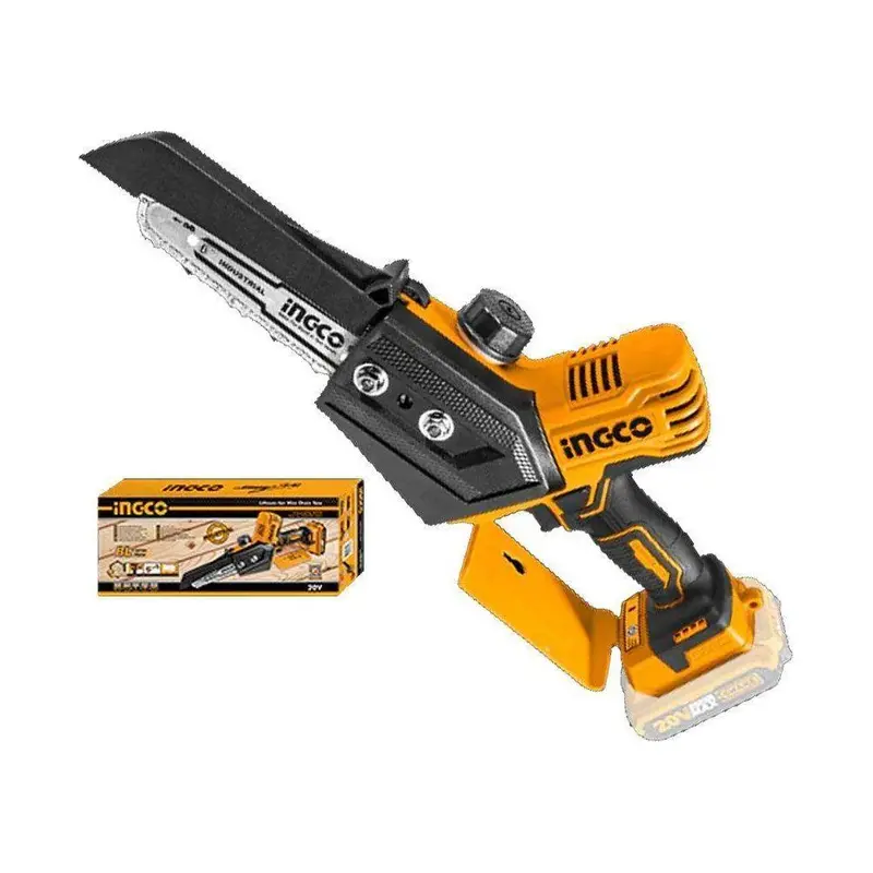 Ingco 20V Cordless Lithium-Ion Mini Saw With 2.0Ah Battery 1