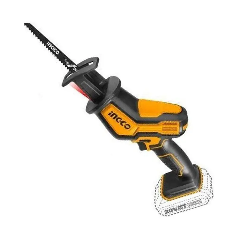 Ingco 20V Cordless Reciprocating Saw – Bare Tool (No Battery Or Charger) 1