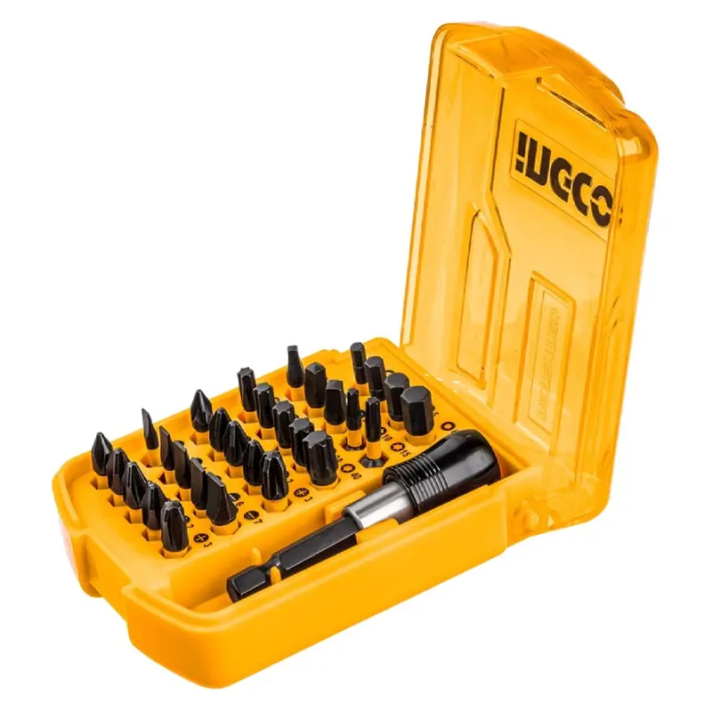 Ingco 30-Piece Impact Screwdriver Bit Set – 25Mm Length 1