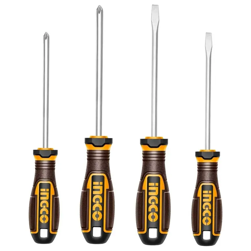 Ingco 4-Piece General-Purpose Screwdriver Kit – Hksds0428 1