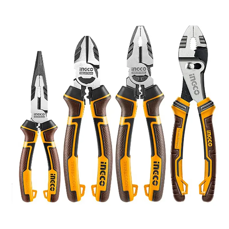 Ingco 4-Piece High-Leverage Plier Set – Hkps28468 1