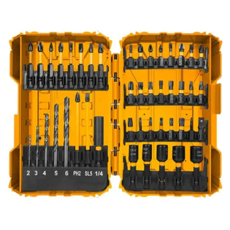 Ingco 49-Piece Heavy-Duty Impact Screwdriver Bit Set 1