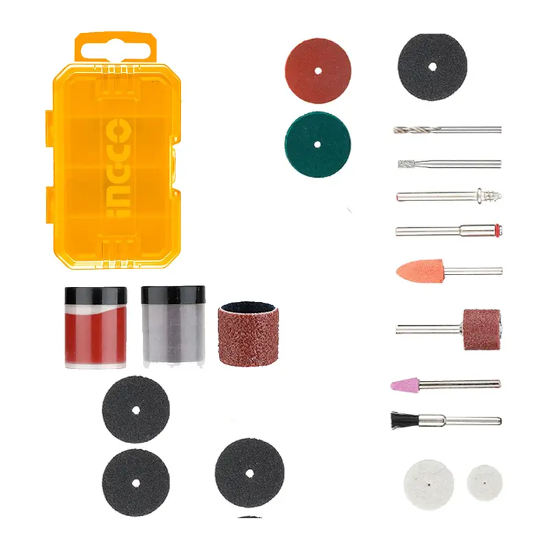 Ingco 81-Piece Rotary Tool And Mini Drill Accessory Kit 1