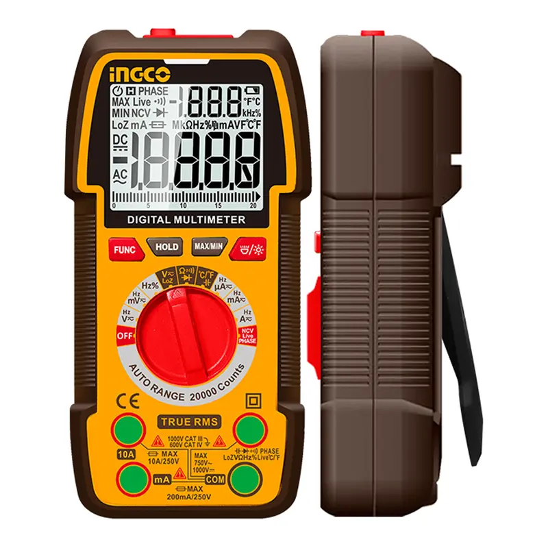 Ingco Dm410003 1000V High-Accuracy Digital Multimeter With Cat Iii Rating 1