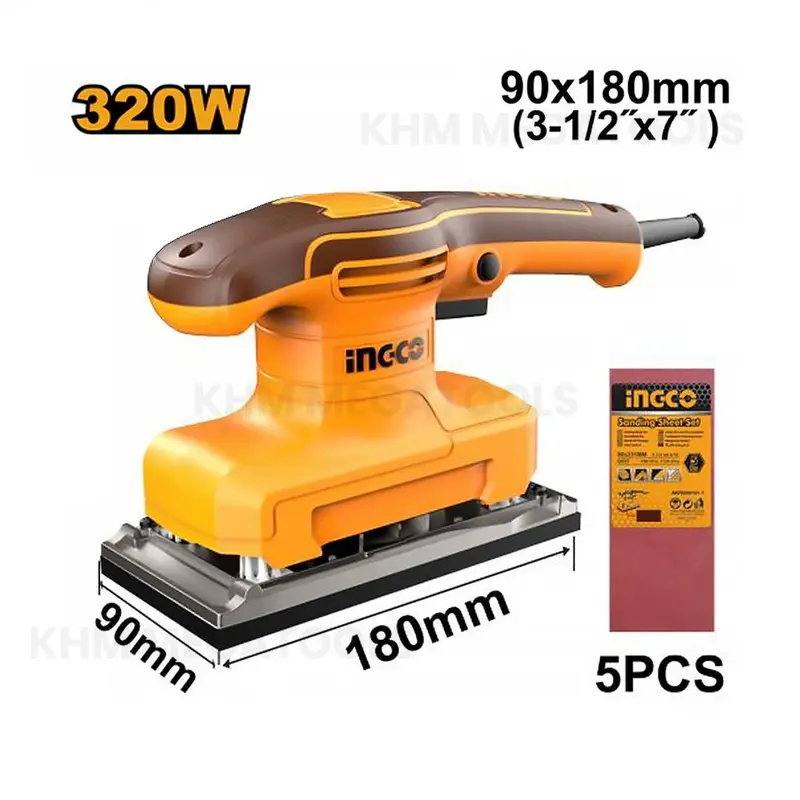 Ingco Fs3216 320W Detail Finishing Sander For Fine Surface Work 1