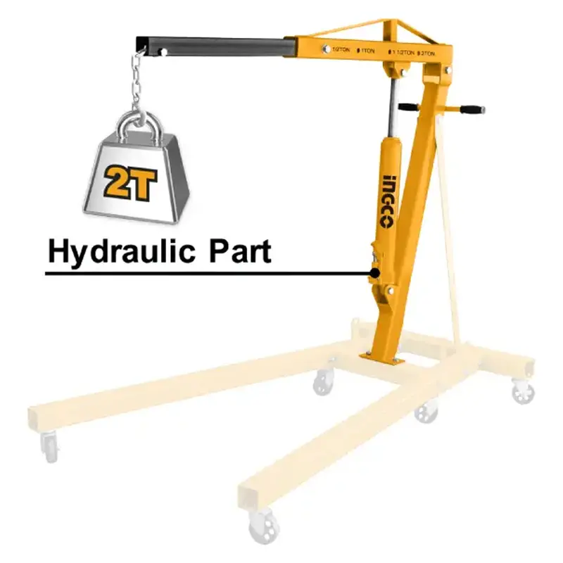 Ingco Hec21-1 Engine Crane Hydraulic Unit (Base Not Included) 1