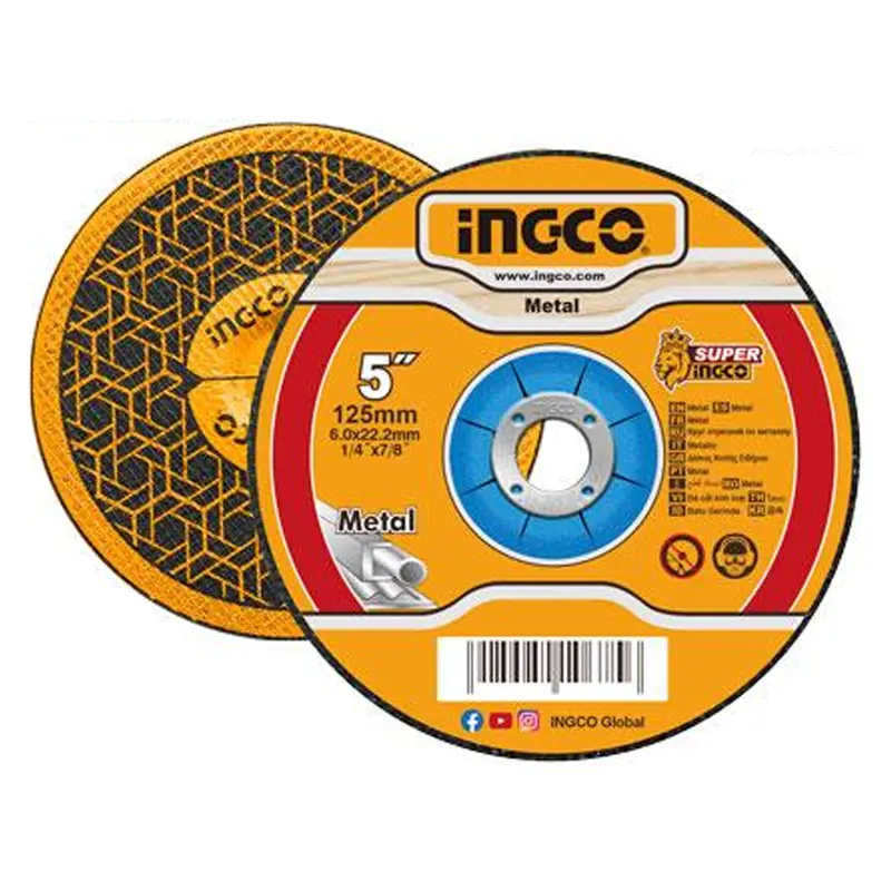 Ingco Mgd601251 5-Inch Depressed Center Cut-Off Wheel 1