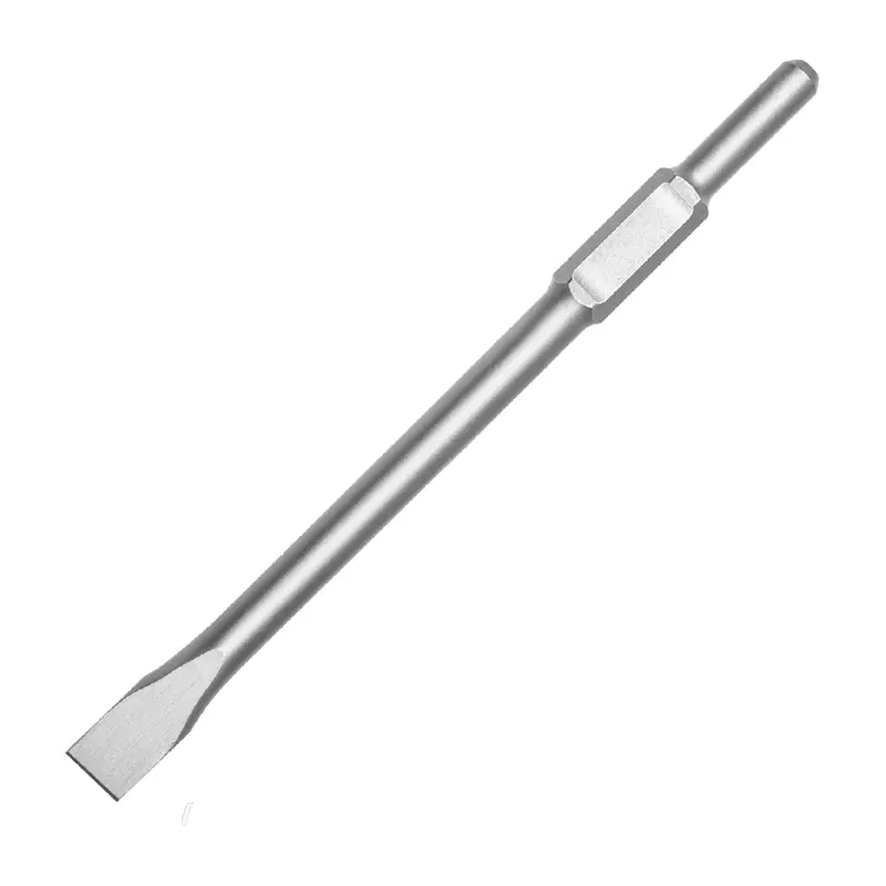 Ingco Sds Hex Flat Chisel – 30X35X400 Mm For Demolition Work 1