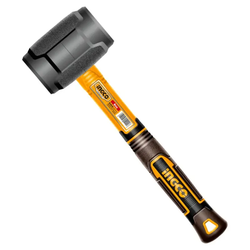 Ingco Soft-Face Rubber Mallet With Fiberglass Handle 1