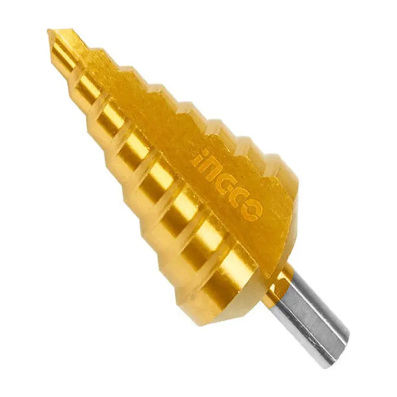 Ingco Step Drill Bit – Adjustable 10–45Mm Diameter For Metal & Sheet Materials 1