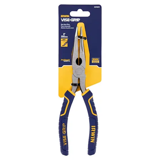 Irwin Bent Nose Pliers – Angled-Jaw Pliers For Tight-Space Electrical And Hvac Work 1