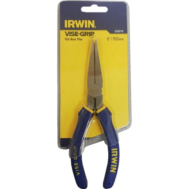 Irwin Flat Nose Pliers (6") – Precision Hand Tool For Bending, Gripping, And Holding 1