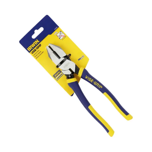 Irwin North American Linesman Pliers (9.5") – Heavy-Duty Electrician’S Tool With Cutting And Crimping Capability 1