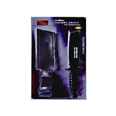 John Benzen Lb001B Tactical Hunting Knife With Leather Sheath 1