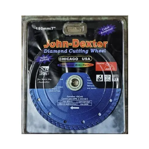 John Dexter Diamond Cut-Off Grinding Wheel 1