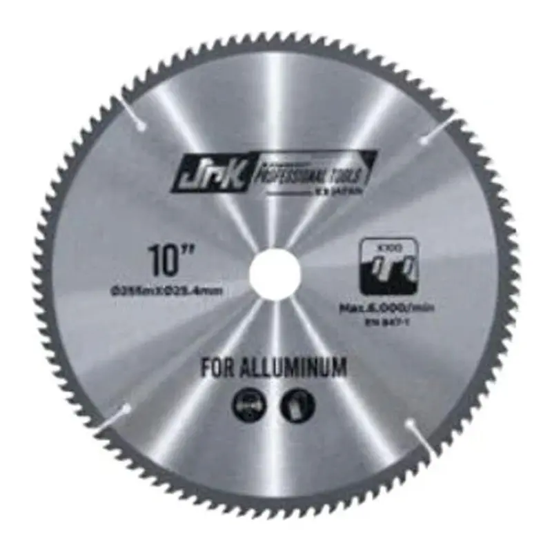 Jr Kawasaki 10-Inch Aluminum-Cut Circular Saw Blade – Carbide-Tipped 1
