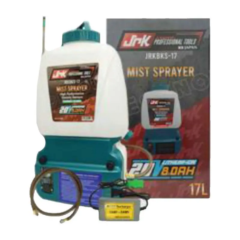 Jr Kawasaki 17L Rechargeable 20V Electric Mist Sprayer (Jrbks-17) 1