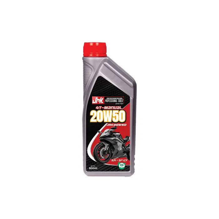 Jr Kawasaki 20W-50 Conventional 4-Stroke Engine Oil – Manual Transmission Compatible 1