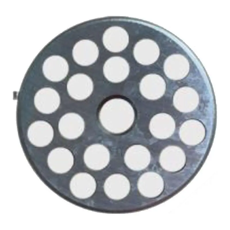 Jr Kawasaki #3 5/6-Inch Perforated Mesh Plate For Commercial Meat Grinders 1