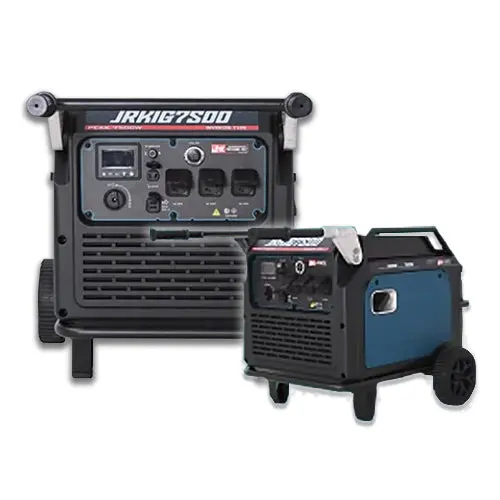 Jr Kawasaki Jrkig7500 Heavy-Duty Inverter Generator – 7.5 Kva Capacity 1