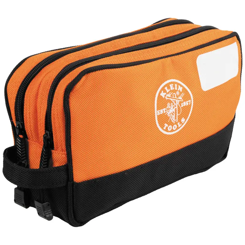 Klein 10X6-Inch Double-Zipper Utility Bag 1
