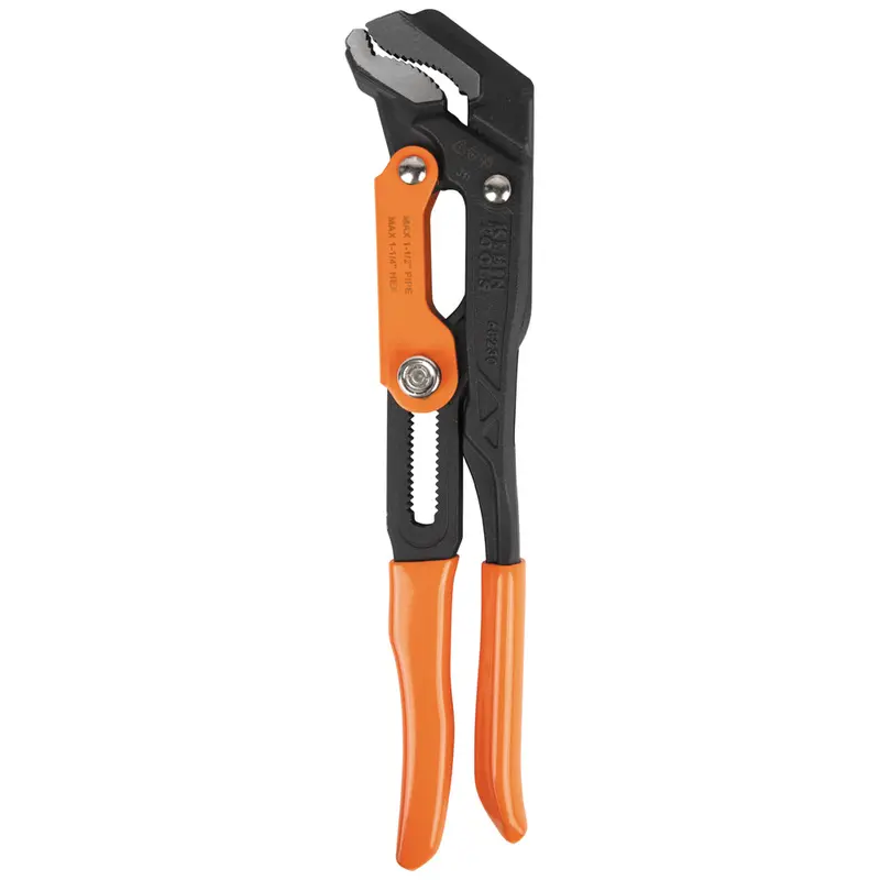 Klein 13-Inch Quick-Adjust S-Jaw Pipe Wrench 1
