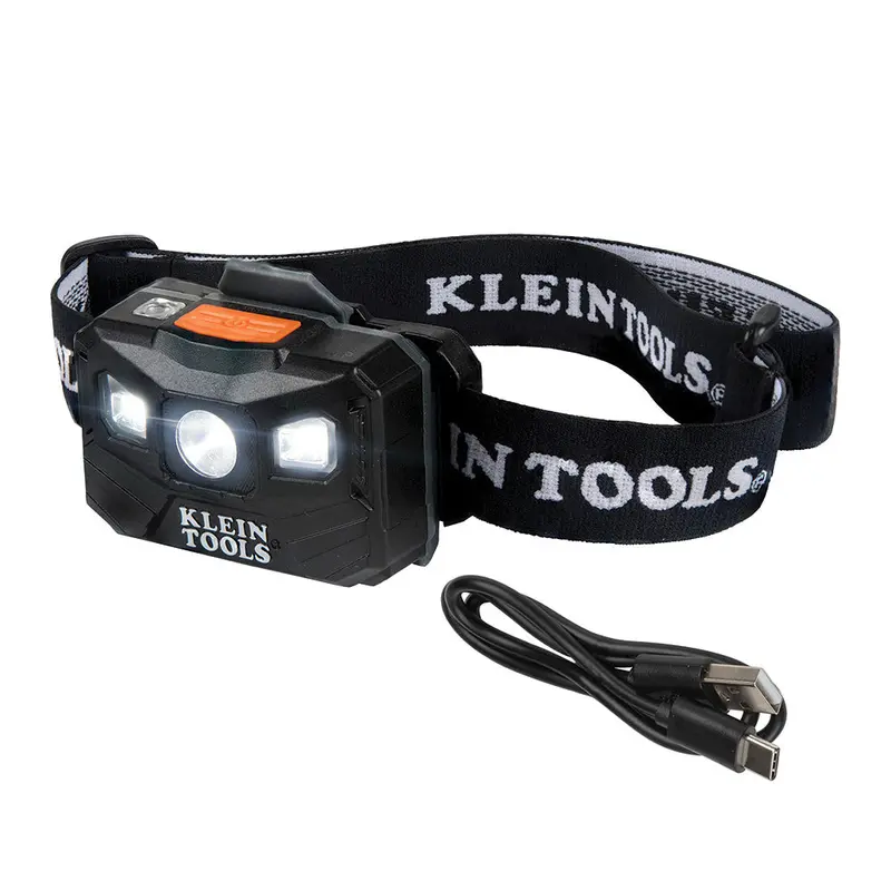 Klein 56048 Fabric-Strap Rechargeable Headlamp – Comfort-Focused Led Lighting 1