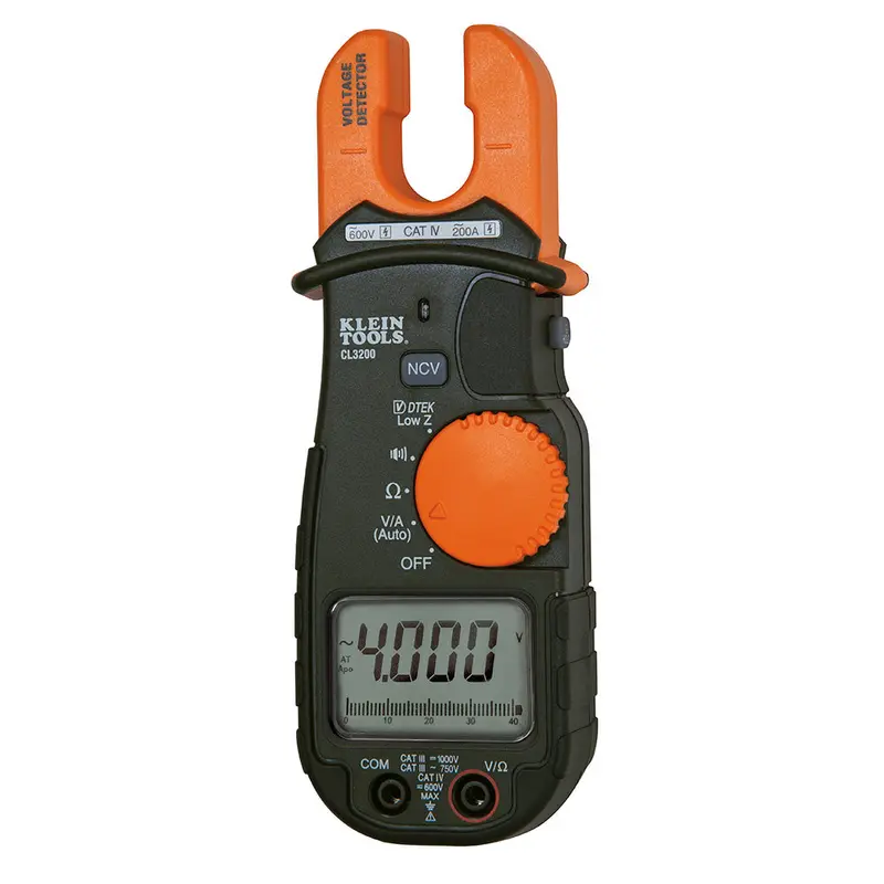 Klein Cl3200 Fork-Style Ac Voltage Detector – Non-Contact Testing Up To 600V 1