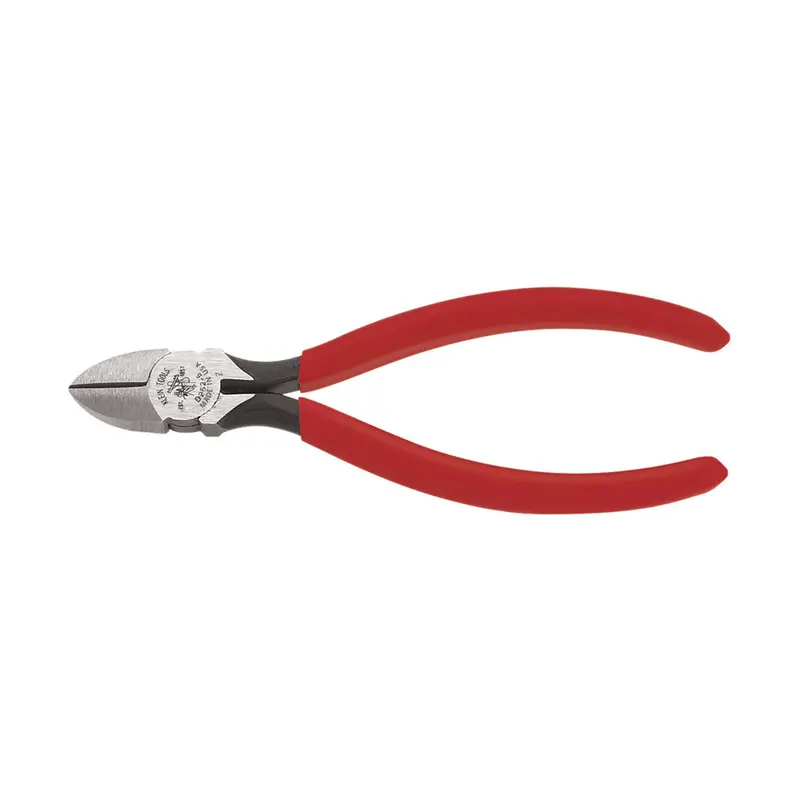 Klein D252-6 High-Carbon Steel Diagonal Cutting Pliers – Precision Flush Cuts 1