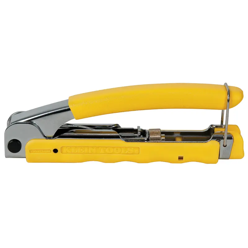 Klein Vdv211-048 Multi-Connector Compression Crimper – Universal F-Type & Bnc Compatibility 1