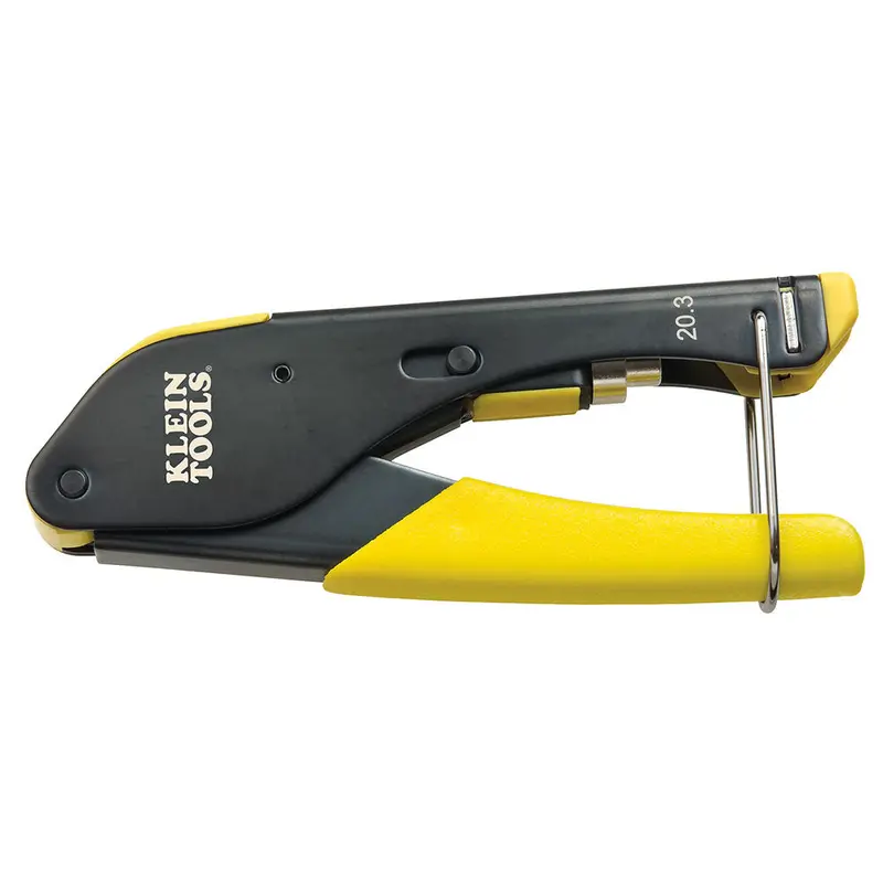 Klein Vdv212-008 F-Connector Compression Crimper – Compact & Precision-Built 1