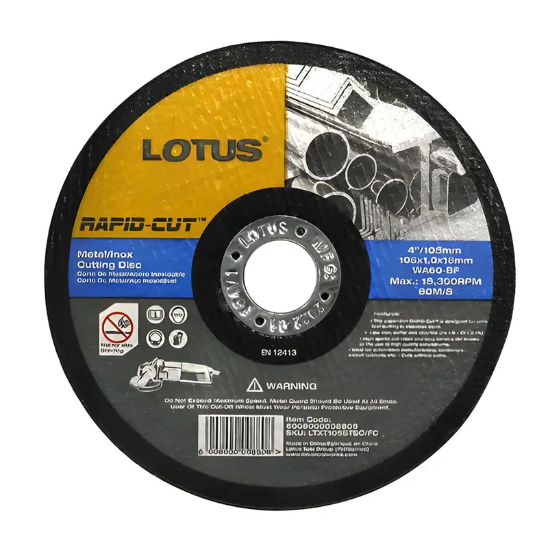 Lotus 4-Inch Super-Thin Cut-Off Wheel – Ltxt105Stsc/Fc 1