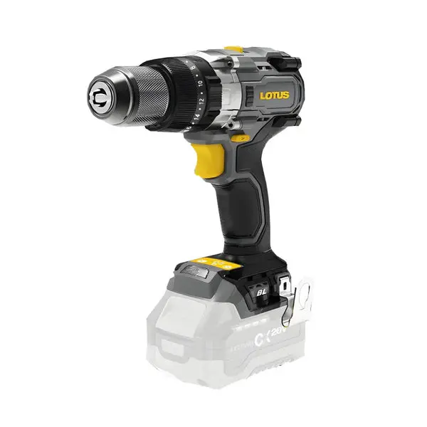 Lotus Cxhd20V-150 Cordless Brushless Impact Drill – 13Mm Chuck, 20V (Bare Unit) 1