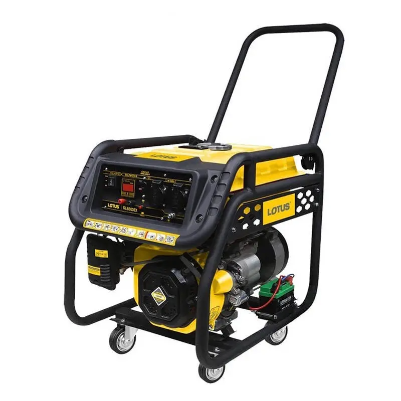Lotus Gl6500Ex 6500-Watt Dual-Outlet Gas-Powered Generator 1