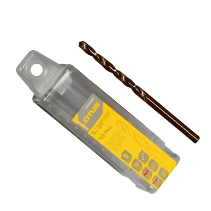 Lotus Hss-Co Drill Bit Set – Cobalt Alloy Bits In Tube Packaging 1