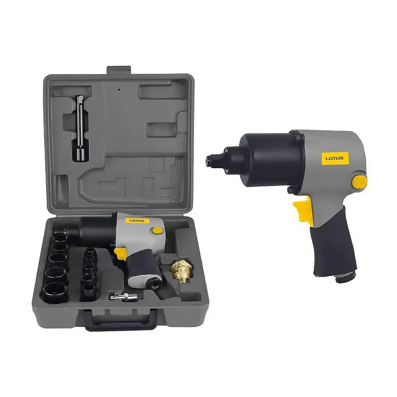 Lotus Lt12Rcx 1/2-Inch Pneumatic Impact Wrench Kit With 17-Piece Accessory Set 1
