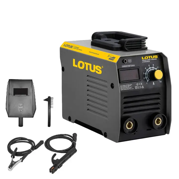 Lotus Lt250Dx Arc Inverter Welder – 250A Stick Welding Machine 1