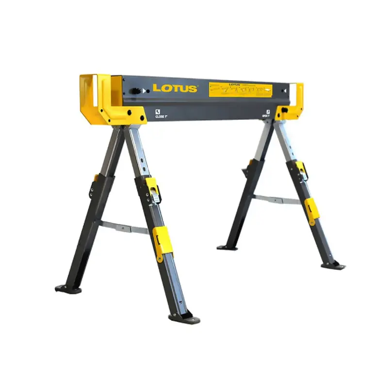 Lotus Lt700Shx Adjustable Sawhorse Workbench – Jobsite Table 1