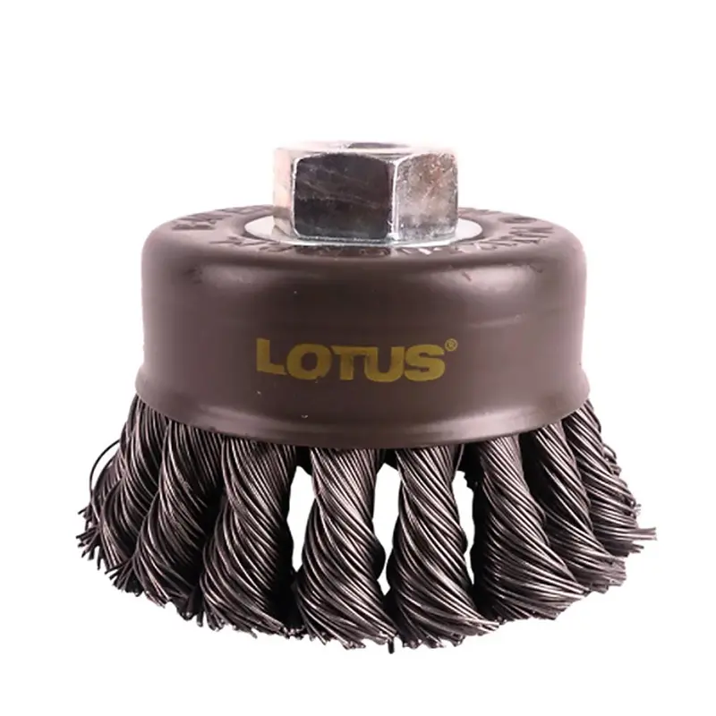 Lotus Ltxt Twisted-Wire 3-Inch Cup Brush 1