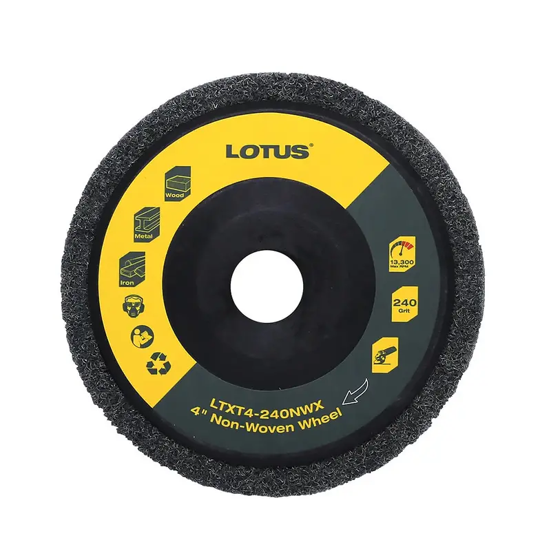 Lotus Ltxt4-240Nwx 4-Inch Non-Woven Abrasive Wheel 1