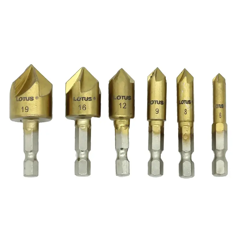 Lotus Ltxt600Cbx 90° Countersink Bit – Pilot Drill Included 1