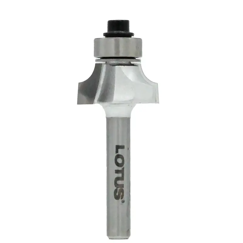 Lotus Round-Over Router Bit Set With Bowl Bit – 1/4" Shank, Carbide 1