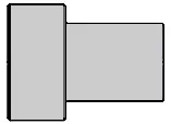 Low-Profile M4Pwb Metric Taper Bushing For Size 4 Wheels 1