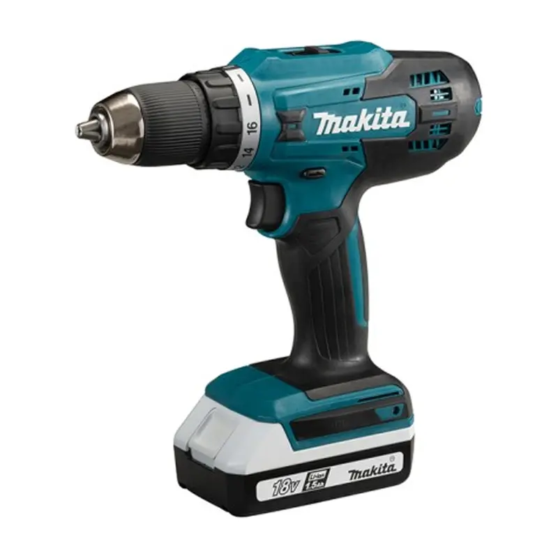 Makita 18V Cordless Driver-Drill Kit – 13Mm Chuck + 74-Piece Accessories (Df488D005) 1
