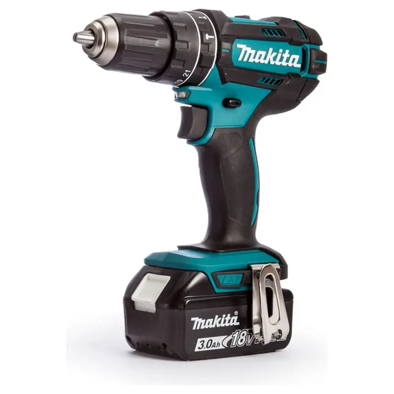 Makita 18V Cordless Hammer Drill Driver – 13Mm Keyless Chuck (Dhp485F003) 1