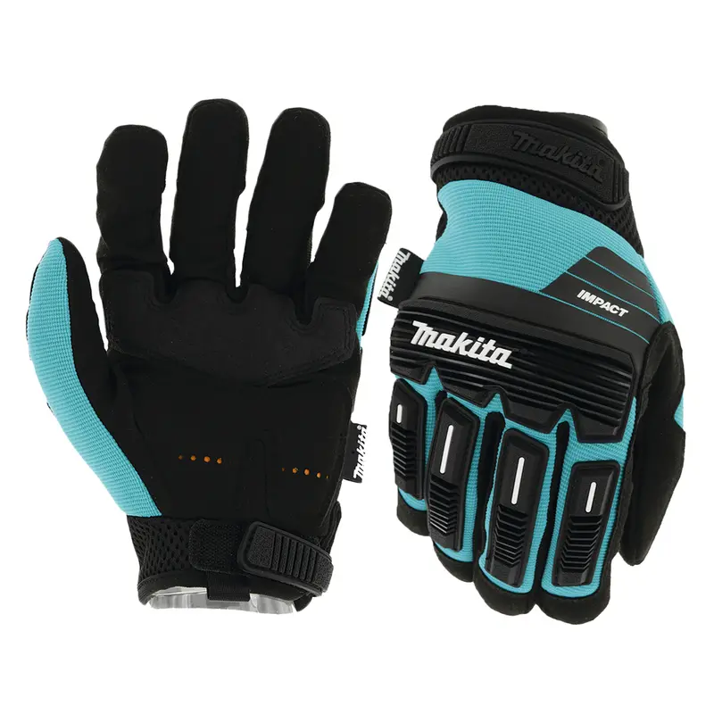 Makita Advanced Impact-Demolition Gloves – High-Visibility & Shock-Absorbing Design 1