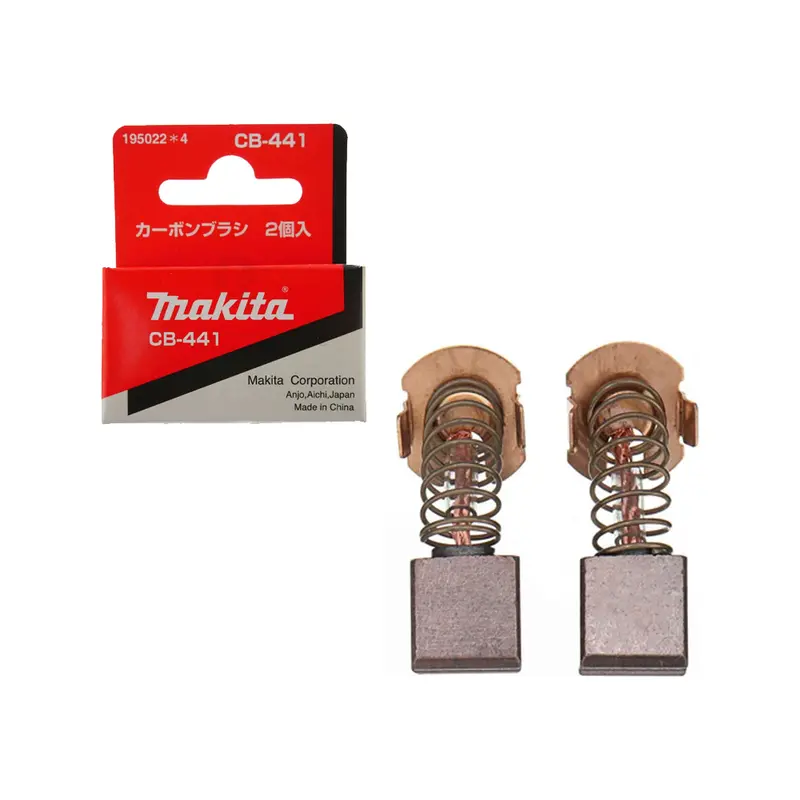 Makita Cb-441 Genuine Carbon Brush Set – Model 441 Compatible 1