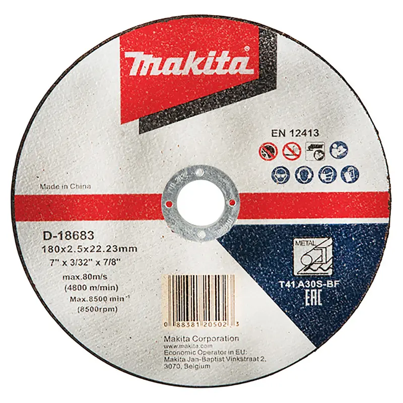 Makita D-18683 7-Inch Metal-Cut Off Wheel With Inox Compatibility 1