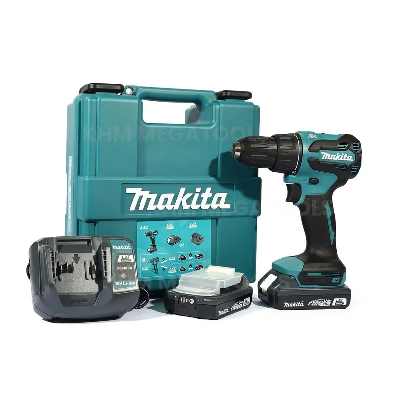 Makita Lxt 18V Brushless Hammer Drill With Enhanced Features – Dhp490Wve 1